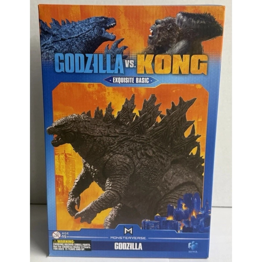 Hiya Toys Godzilla Vs Kong Exquisite Figure Basic New Sealed 2022 Monsterverse